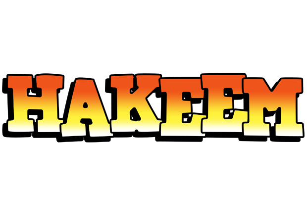 Hakeem sunset logo