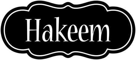 Hakeem welcome logo