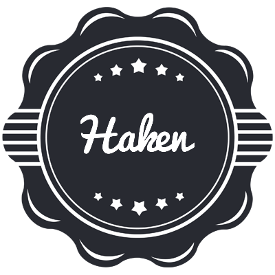 Haken badge logo