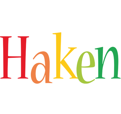 Haken birthday logo