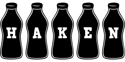 Haken bottle logo