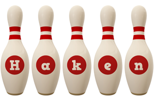 Haken bowling-pin logo