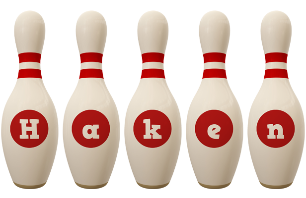 Haken bowling-pin logo
