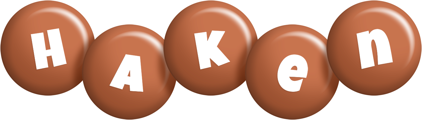 Haken candy-brown logo