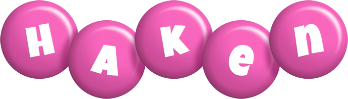 Haken candy-pink logo