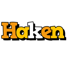 Haken cartoon logo