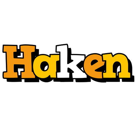Haken cartoon logo