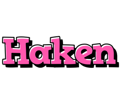 Haken girlish logo