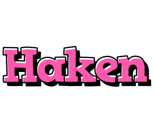 Haken girlish logo