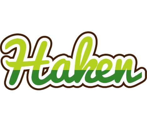 Haken golfing logo