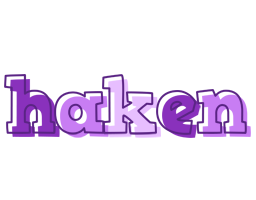 Haken sensual logo