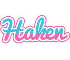 Haken woman logo