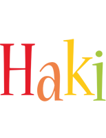 Haki birthday logo