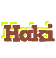 Haki caffeebar logo