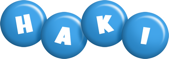 Haki candy-blue logo