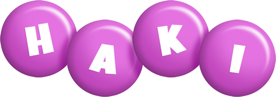 Haki candy-purple logo