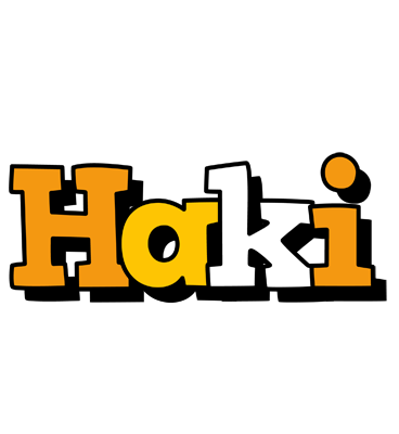 Haki cartoon logo