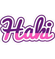 Haki cheerful logo