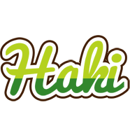 Haki golfing logo