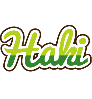 Haki golfing logo