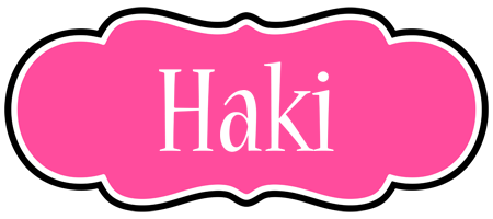 Haki invitation logo