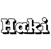 Haki snowing logo