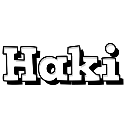 Haki snowing logo