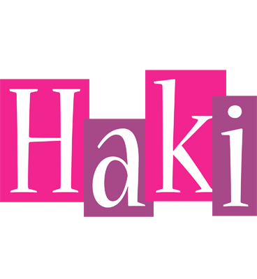 Haki whine logo