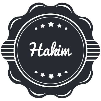 Hakim badge logo