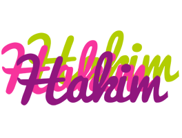 Hakim flowers logo