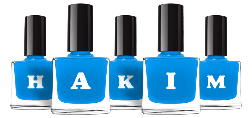 Hakim glossy logo