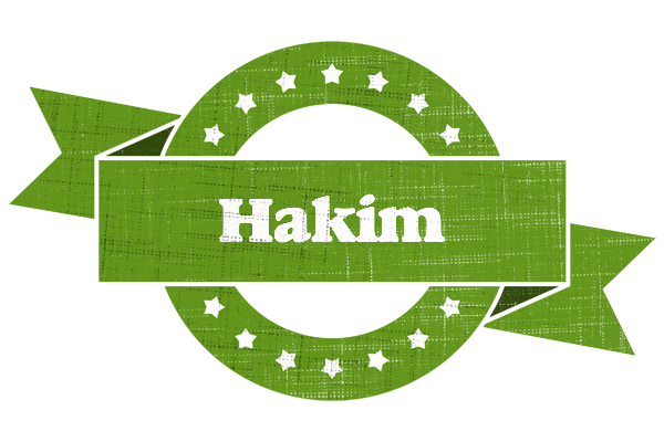Hakim natural logo