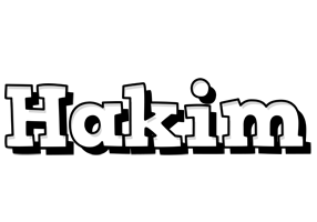 Hakim snowing logo