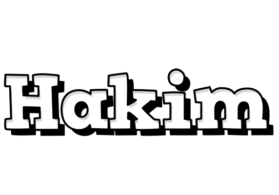 Hakim snowing logo