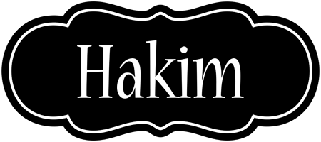 Hakim welcome logo