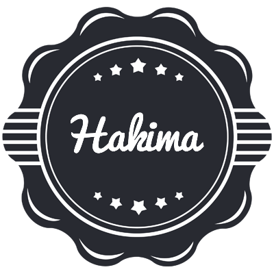Hakima badge logo