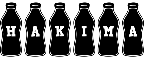 Hakima bottle logo