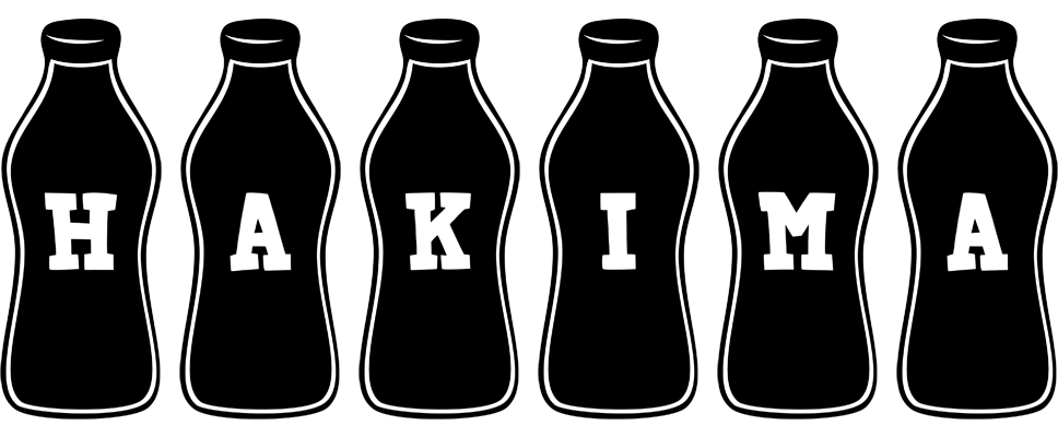 Hakima bottle logo