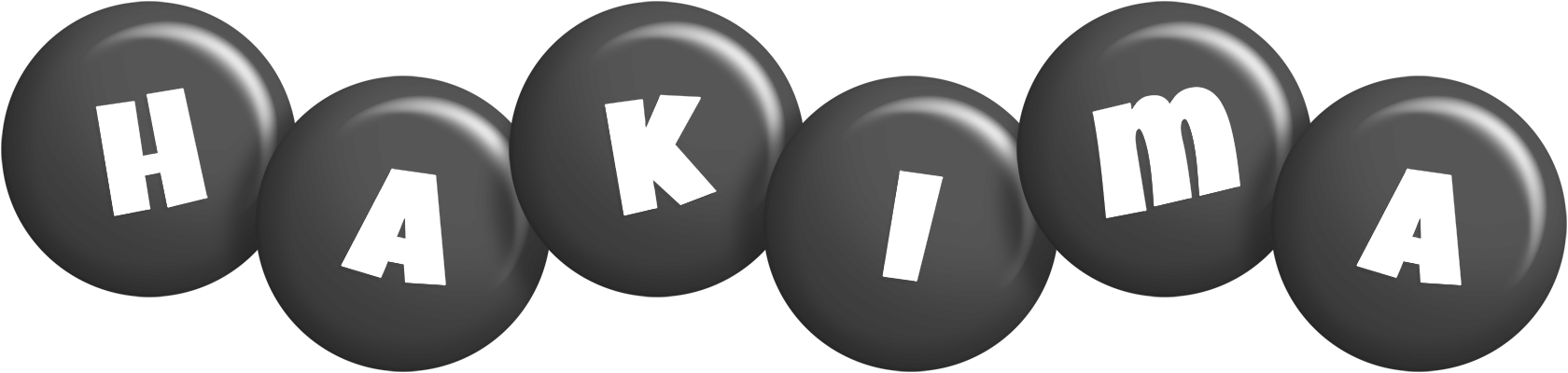 Hakima candy-black logo