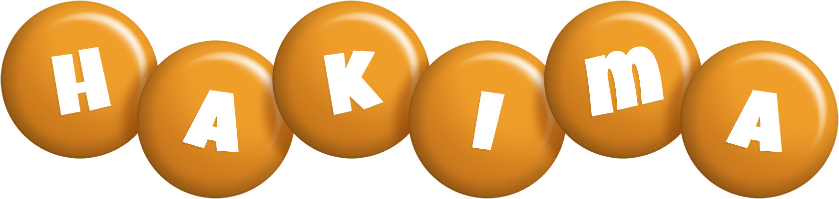 Hakima candy-orange logo