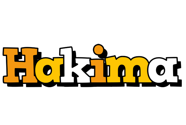 Hakima cartoon logo