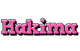 Hakima girlish logo