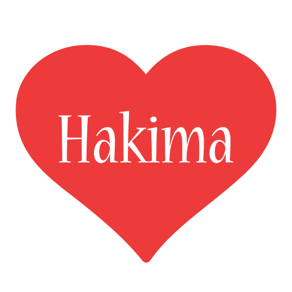 Hakima love logo