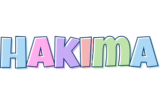 Hakima pastel logo