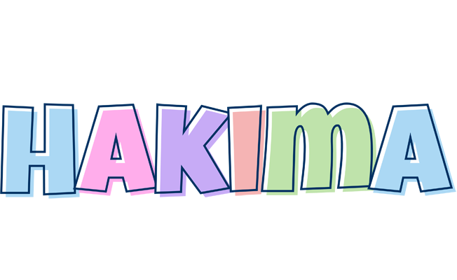Hakima pastel logo