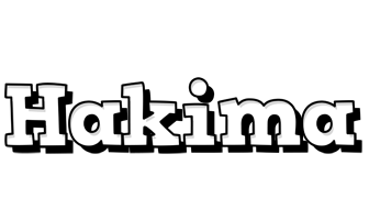 Hakima snowing logo