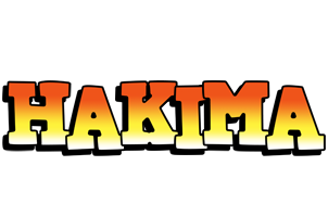 Hakima sunset logo