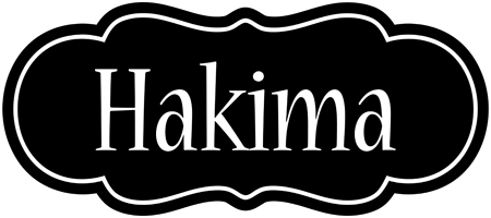 Hakima welcome logo