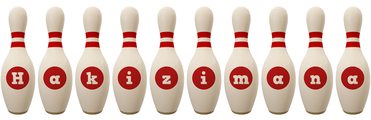 Hakizimana bowling-pin logo