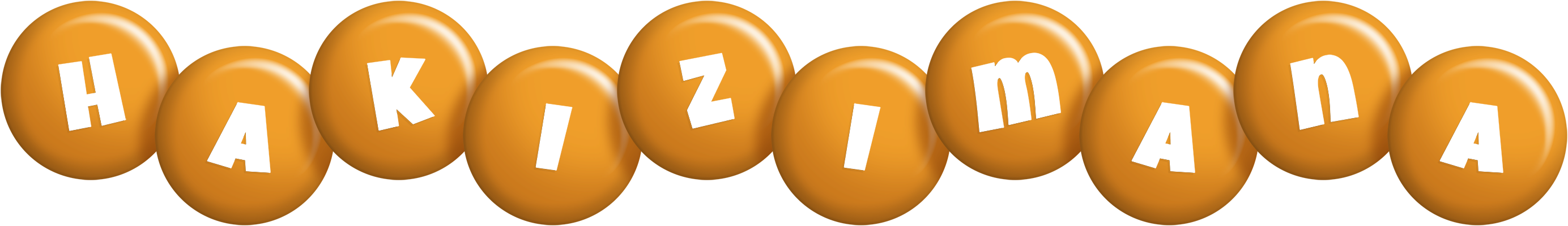 Hakizimana candy-orange logo